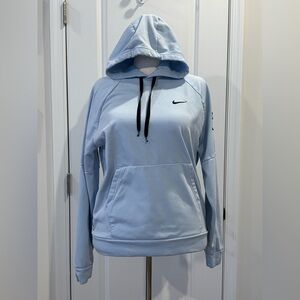 Nike Men’s Therma-Fit Sky Blue Pullover Hoodie Size L